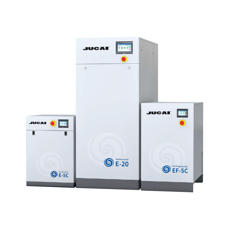 4kW 0.4M3/min 無油渦旋空壓機EF-5C 靜音食品飲料醫(yī)療實驗室空壓機